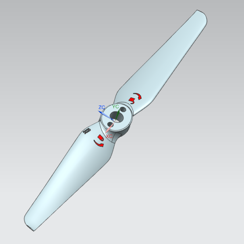 PI-M-Propeller blade